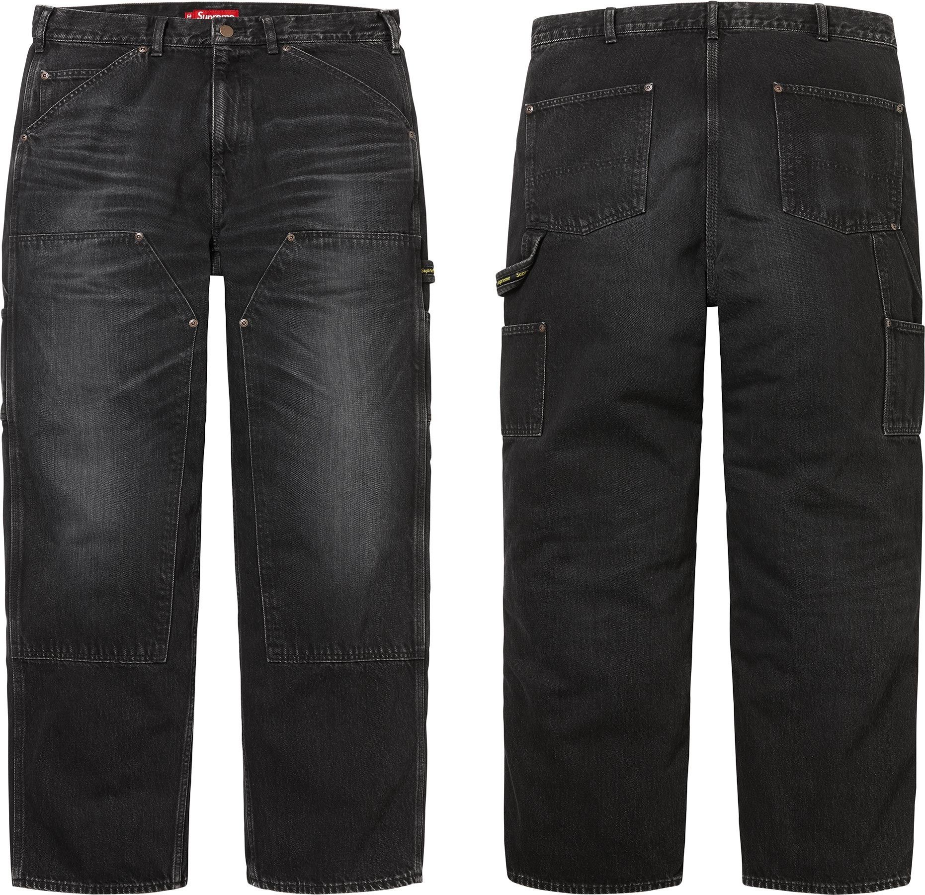 Worn Double Knee Denim Painter Jean view 6